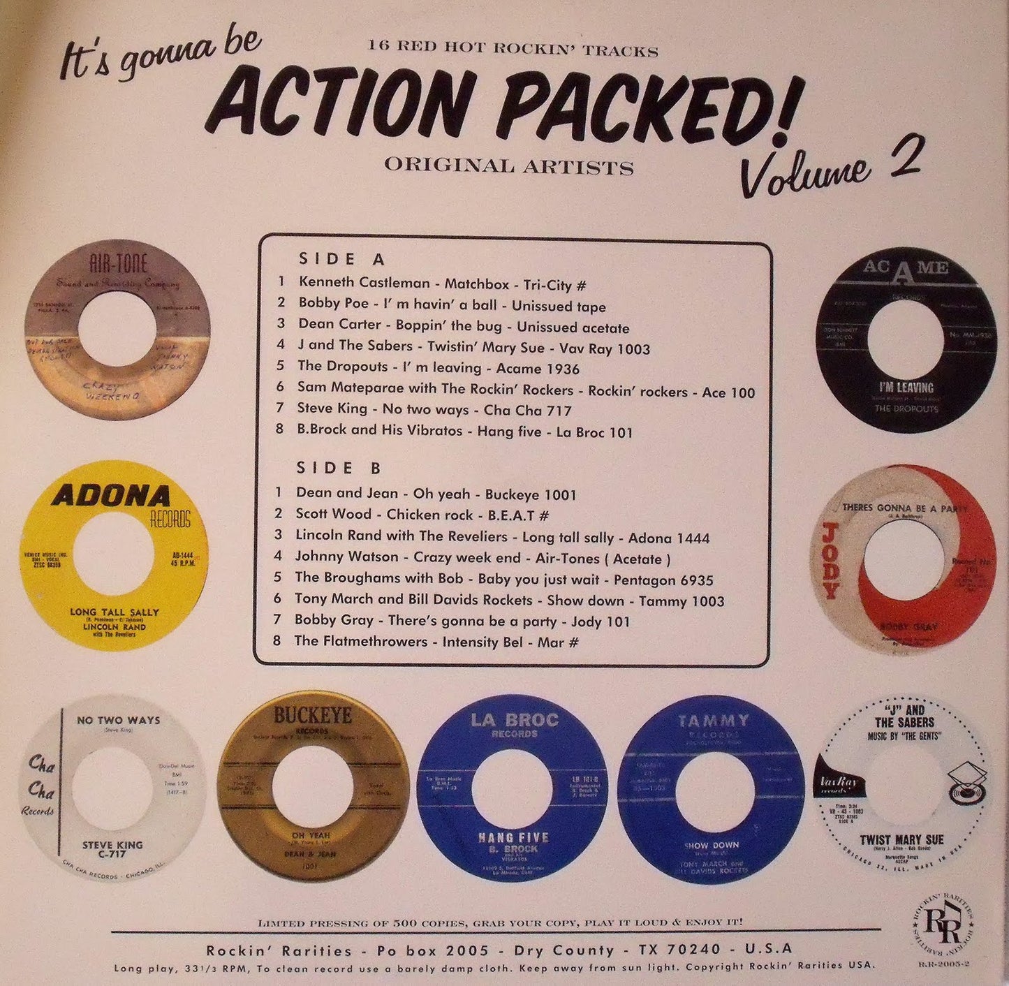 LP - VA - Action Packed Vol. 2