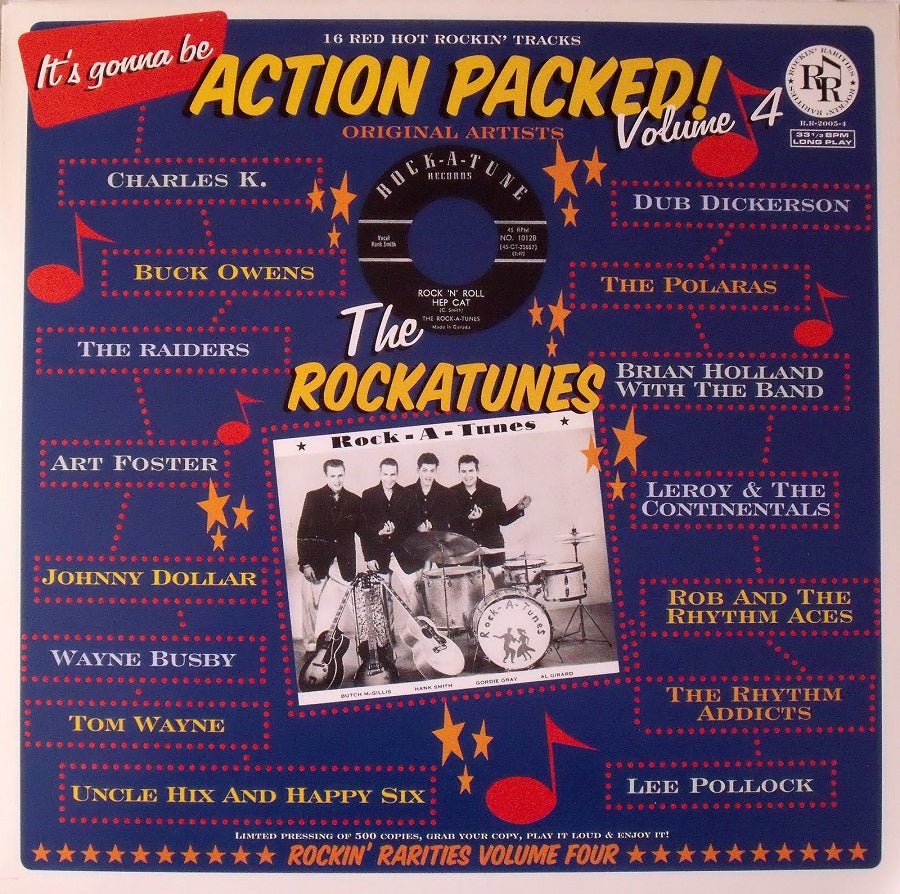 LP - VA - Action Packed Vol. 4