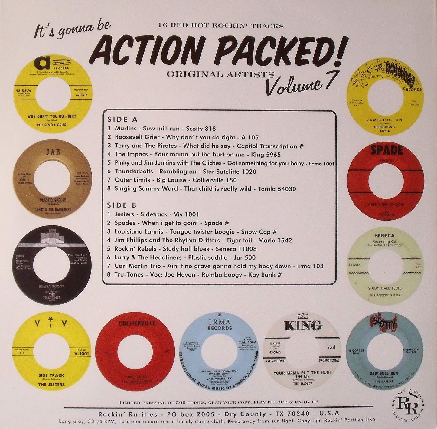 LP - VA - Action Packed Vol. 7