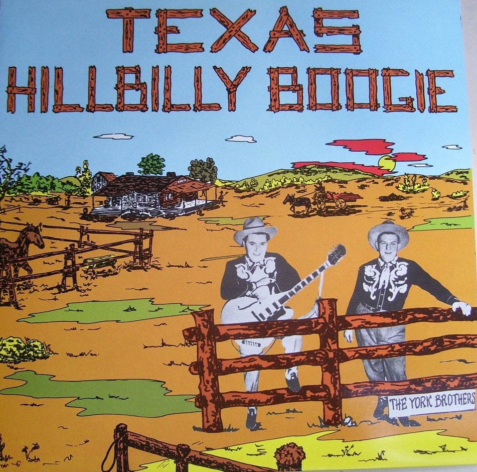 LP - York Brothers - Texas Hillbilly Boogie