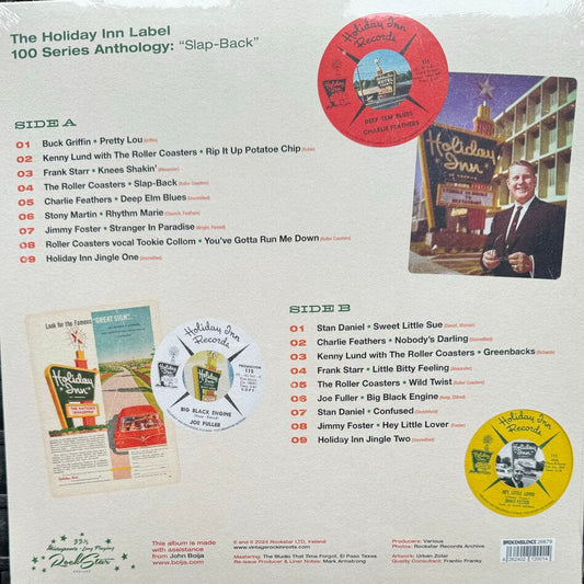 LP – VA – The Holiday Inn Label 100 Series Anthology – Slap Back