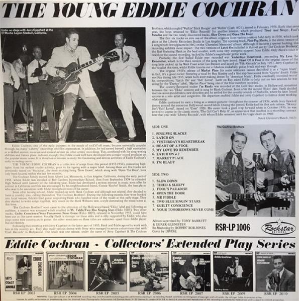 LP - Eddie Cochran - The Young Eddie Cochran