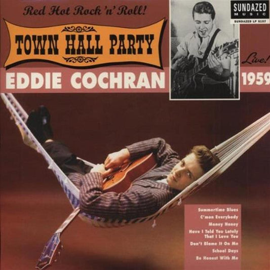 LP - Eddie Cochran - Live At Town Hall Party 1959