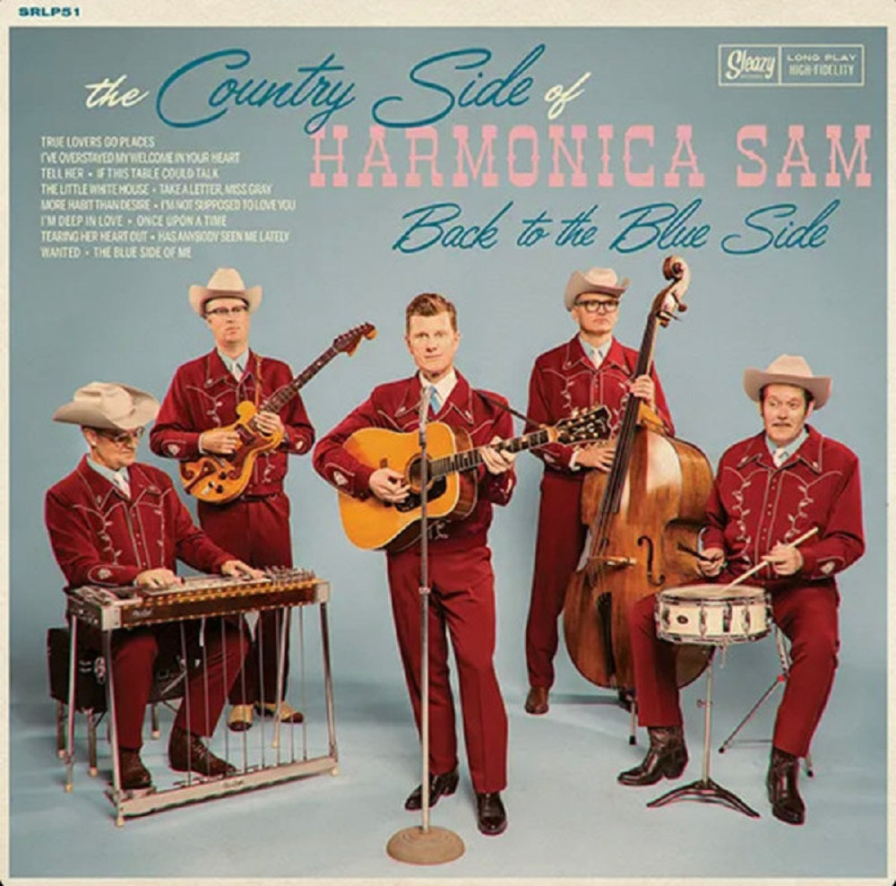 LP - Harmonica Sam - The Country Side Of - Back To The Blue Side