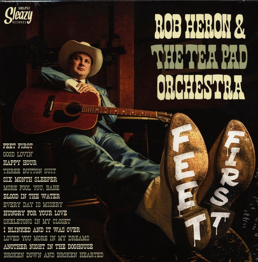 LP - Rob Heron & The Tea Pad Orchestra - Feet First