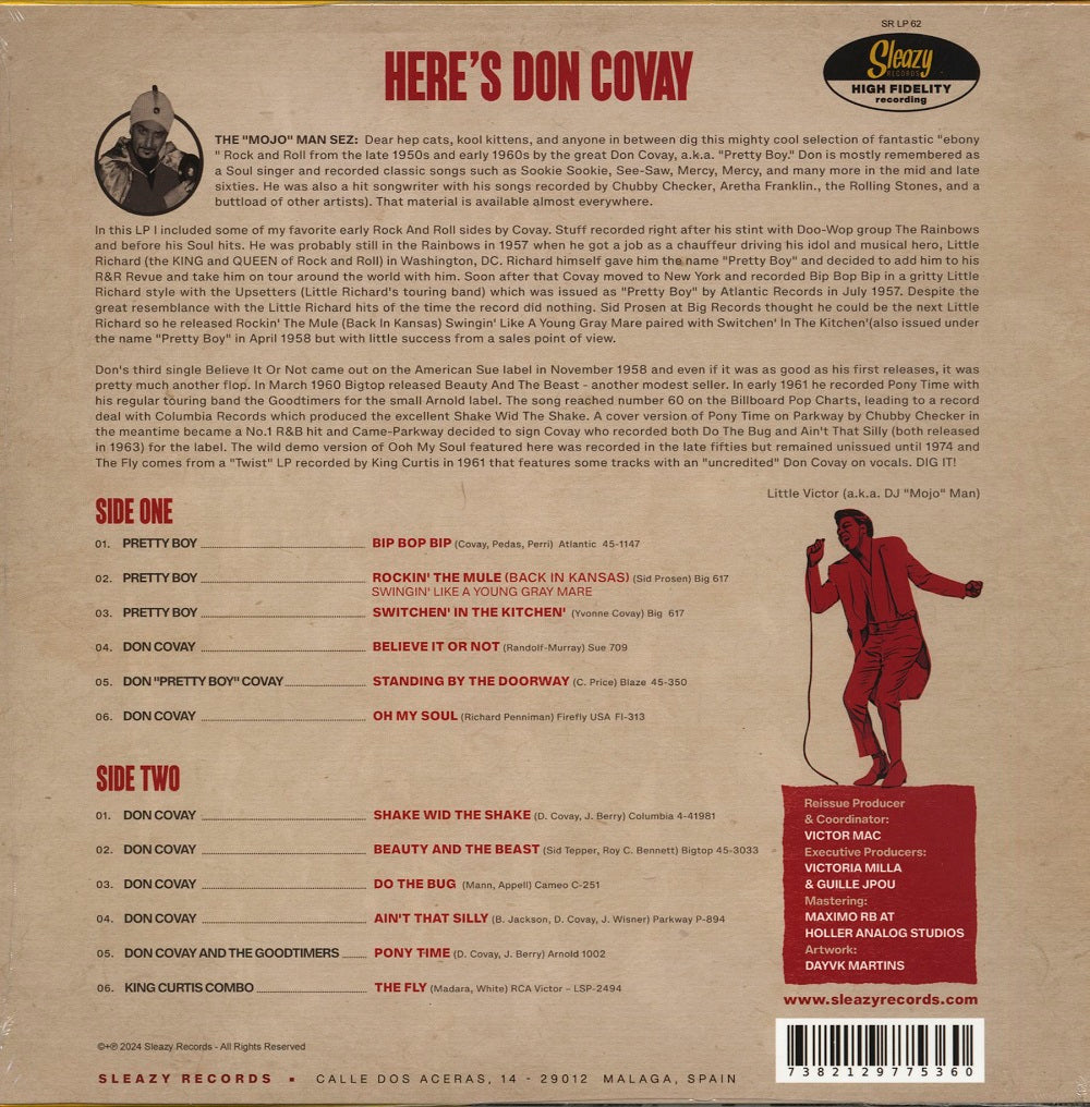 LP - Don Covay - Here's Don Covay