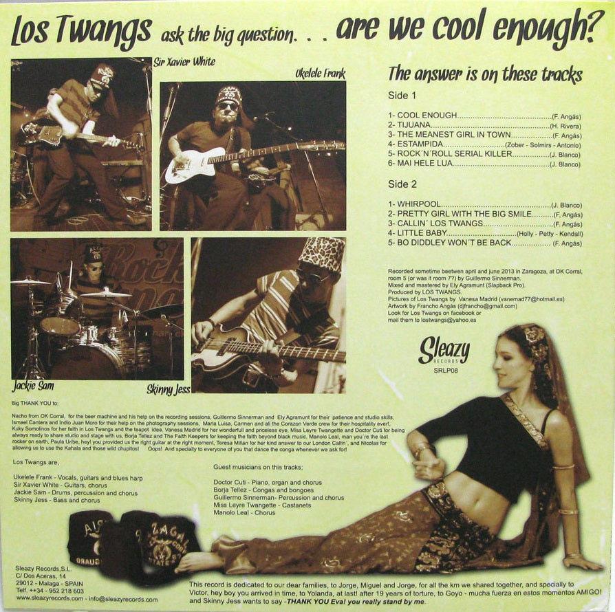 LP - Los Twangs - Are We Cool Enough?