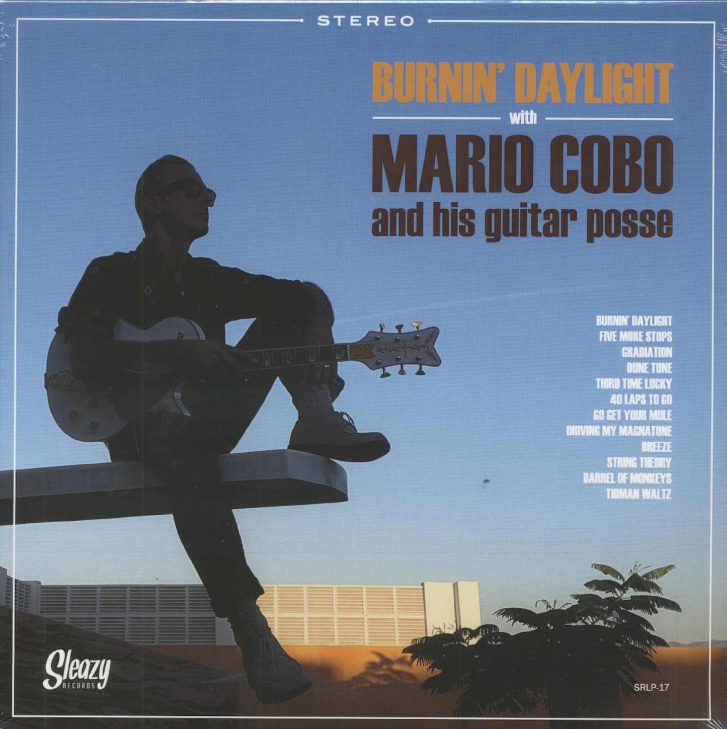 LP - Mario Cobo And His Guitar Posse - Burnin' Daylight