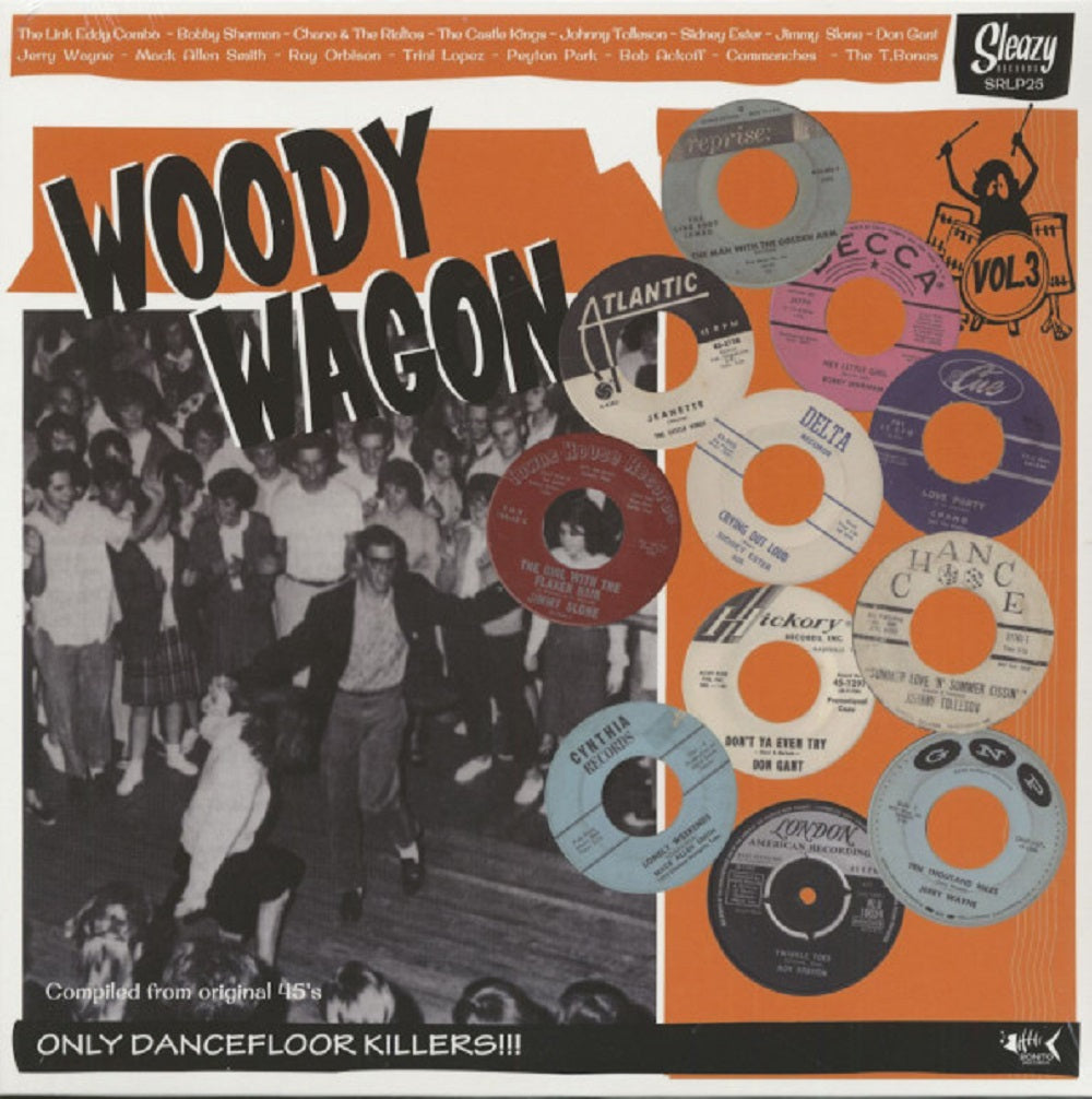 LP - VA - Woody Wagon Vol. 3 - Only Dancefloor Killers - Compiled from original 45's