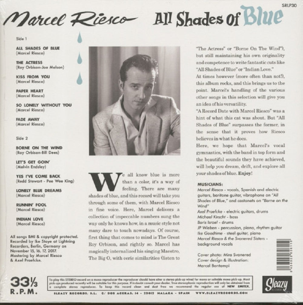 LP - Marcel Riesco - All Shades Of Blue