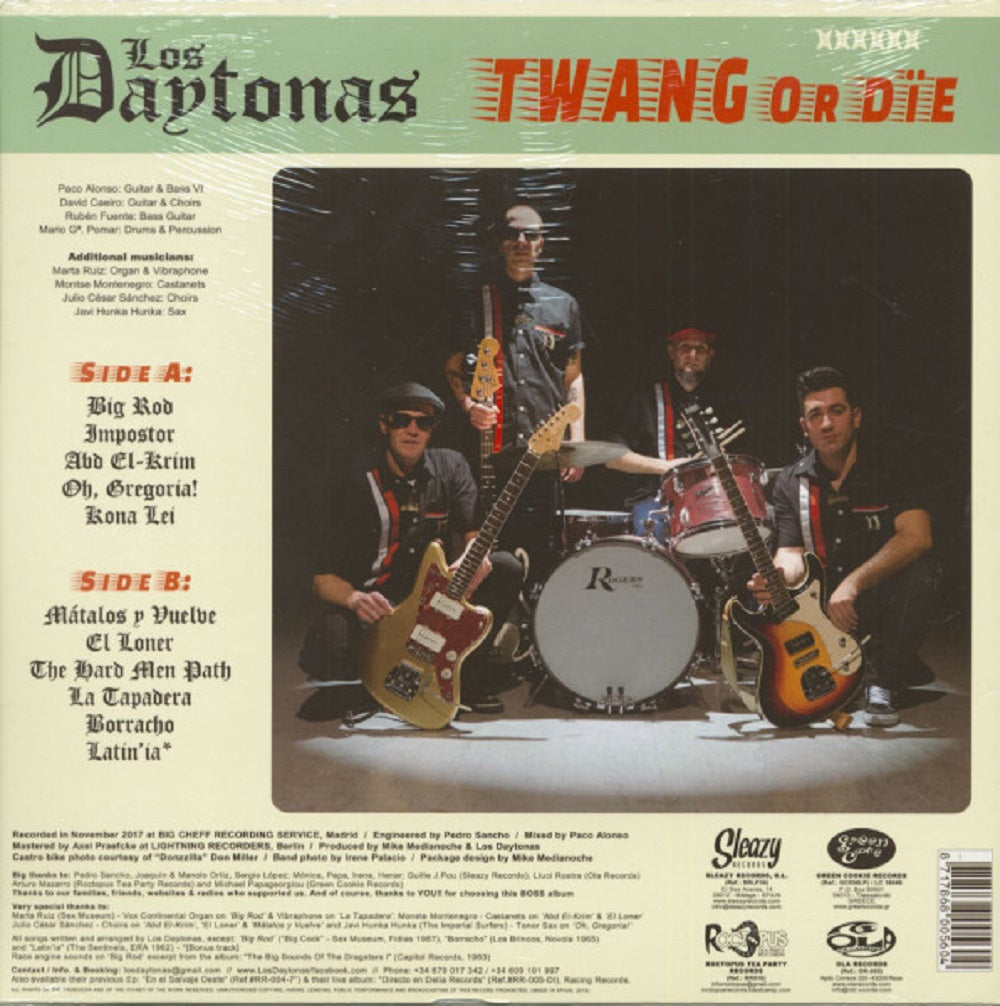 LP - Los Daytona - Twang Or Die