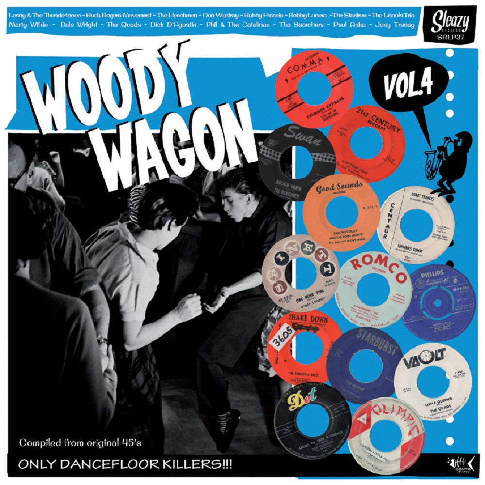 LP - VA - Woody Wagon Vol. 4 - Only Dancefloor Killers - Compiled from original 45's