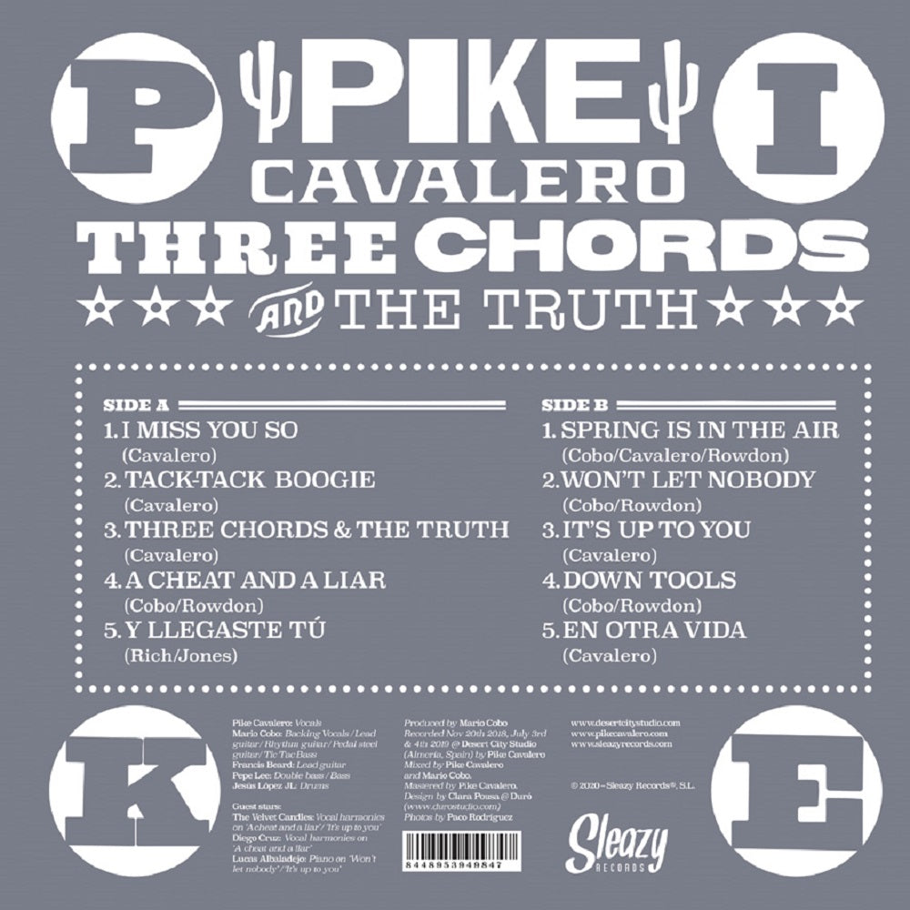 LP - Pike Cavalero - Three Chords & The Truth