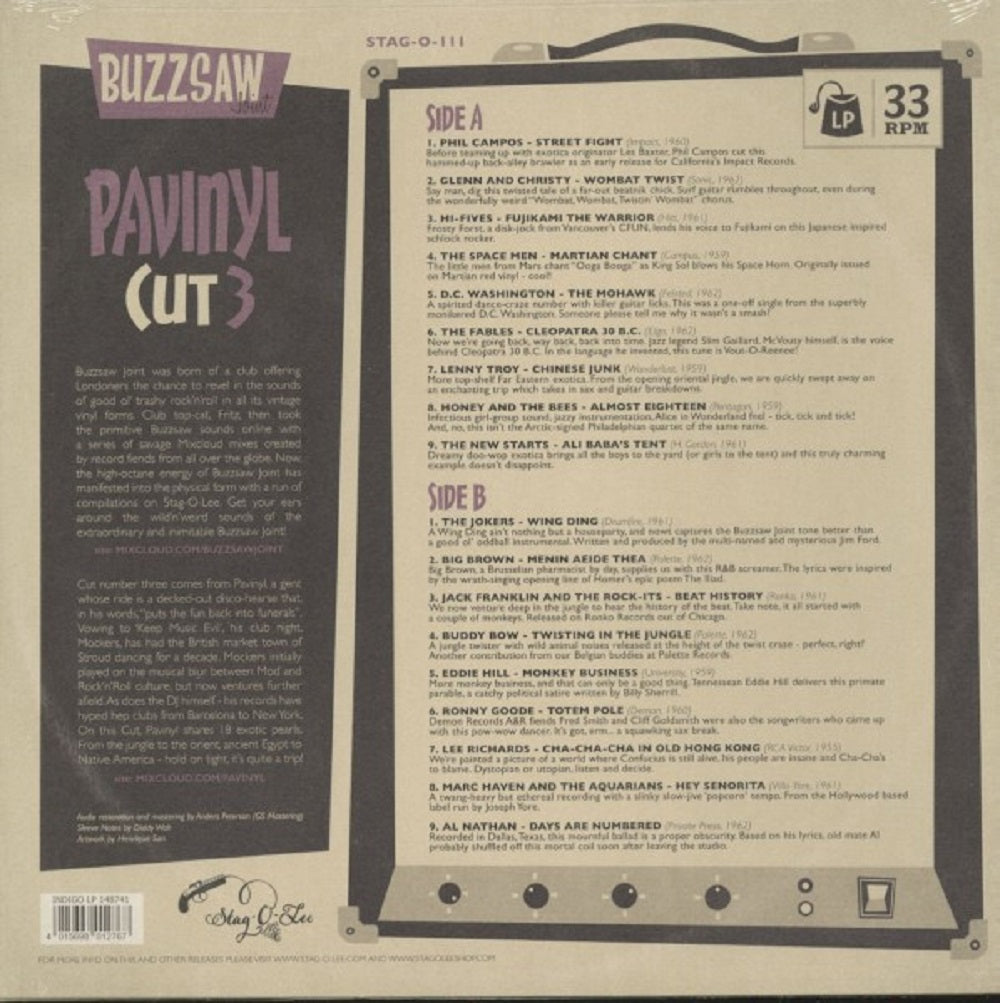 LP - VA - Buzzsaw Joint - Pavinyl Cut 3