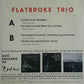 LP-Maxi - Flatbroke Trio - A Letter From Shanghai