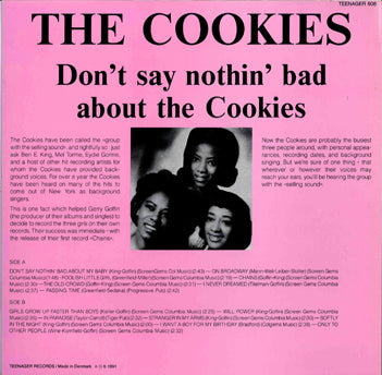 LP - Cookies - Dont Say Nothin Bad About The Cookies