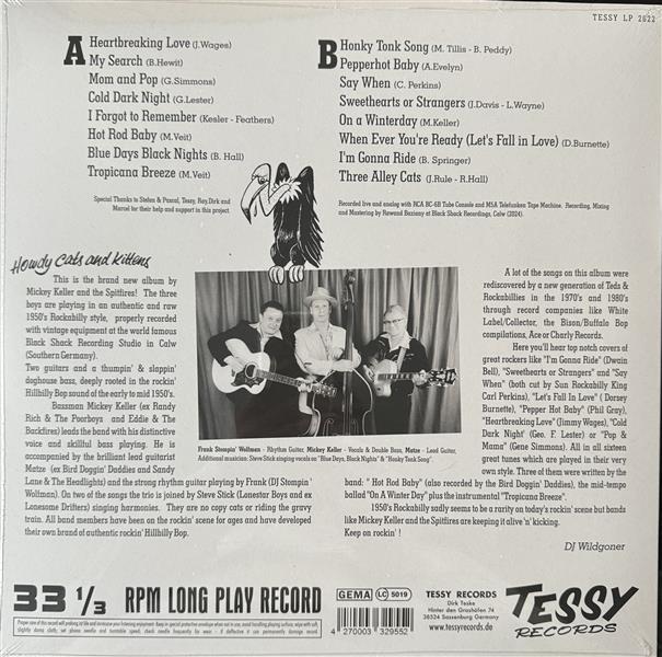 LP - Mickey Keller & The Spitfires - We're Gonna Ride! (Orange Vinyl)
