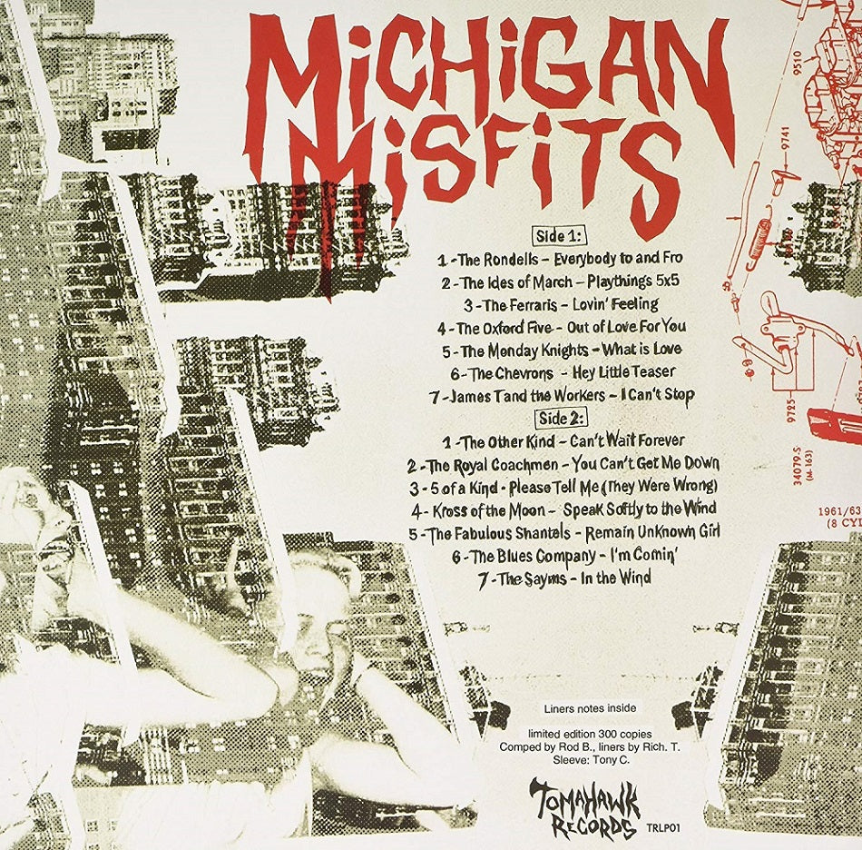 LP - VA - Michigan Misfits Vol. 1