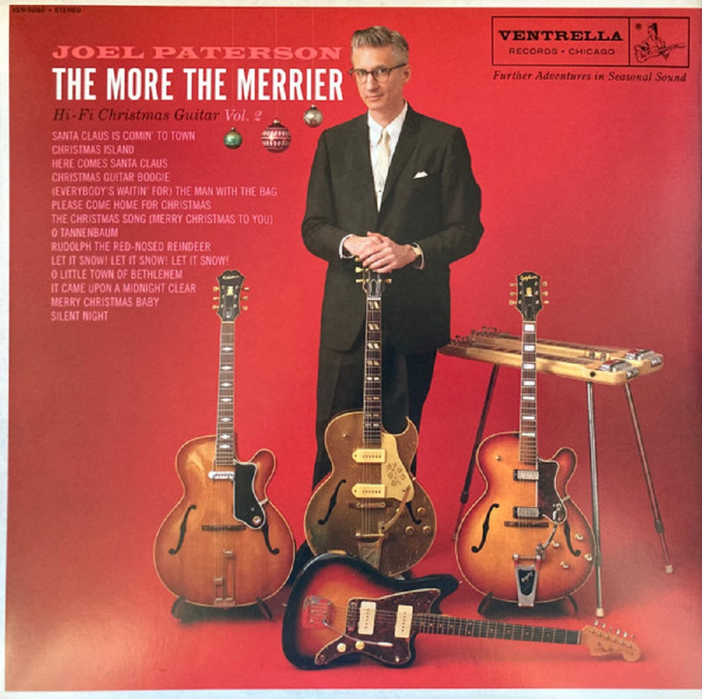 LP - Joel Paterson - The More The Merrier - Hi-Fi Christmas Guitar Vol. 2