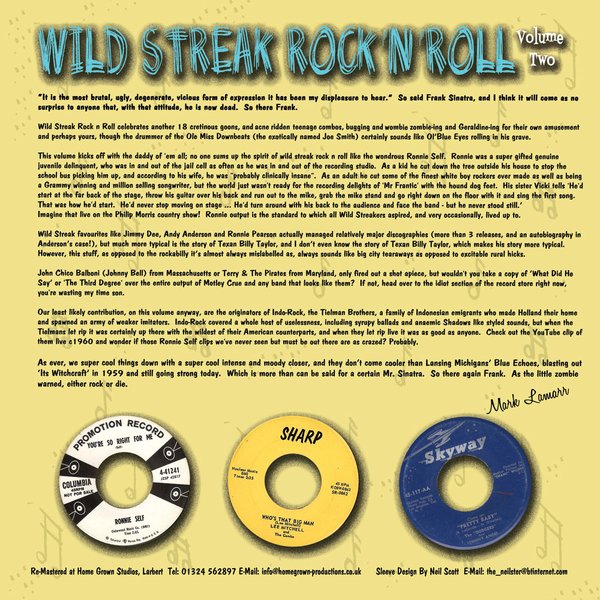 LP - VA - Wild Streak Rock'n'Roll Vol. 2