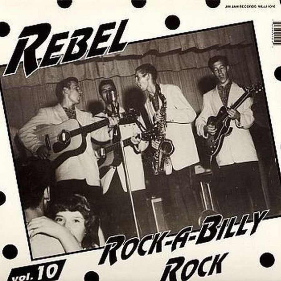 LP - VA - Rebel Rockabilly Vol. 10