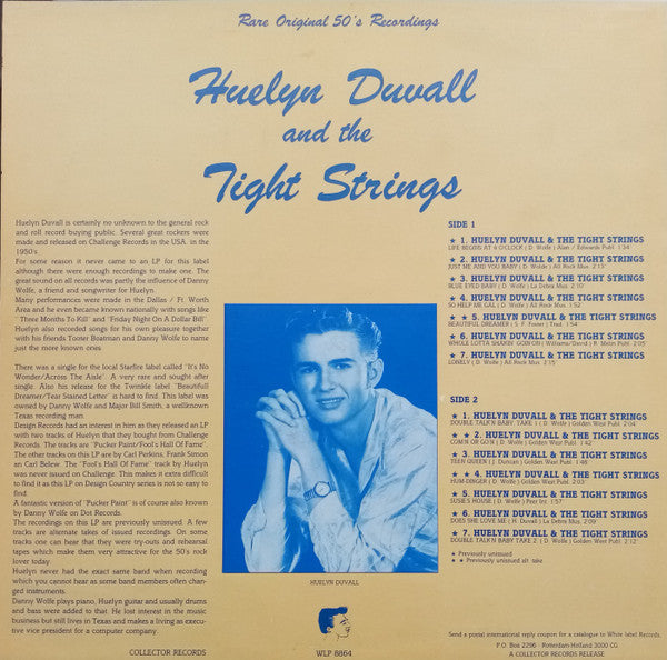 LP - Huelyn Duvall - And The Tight Strings