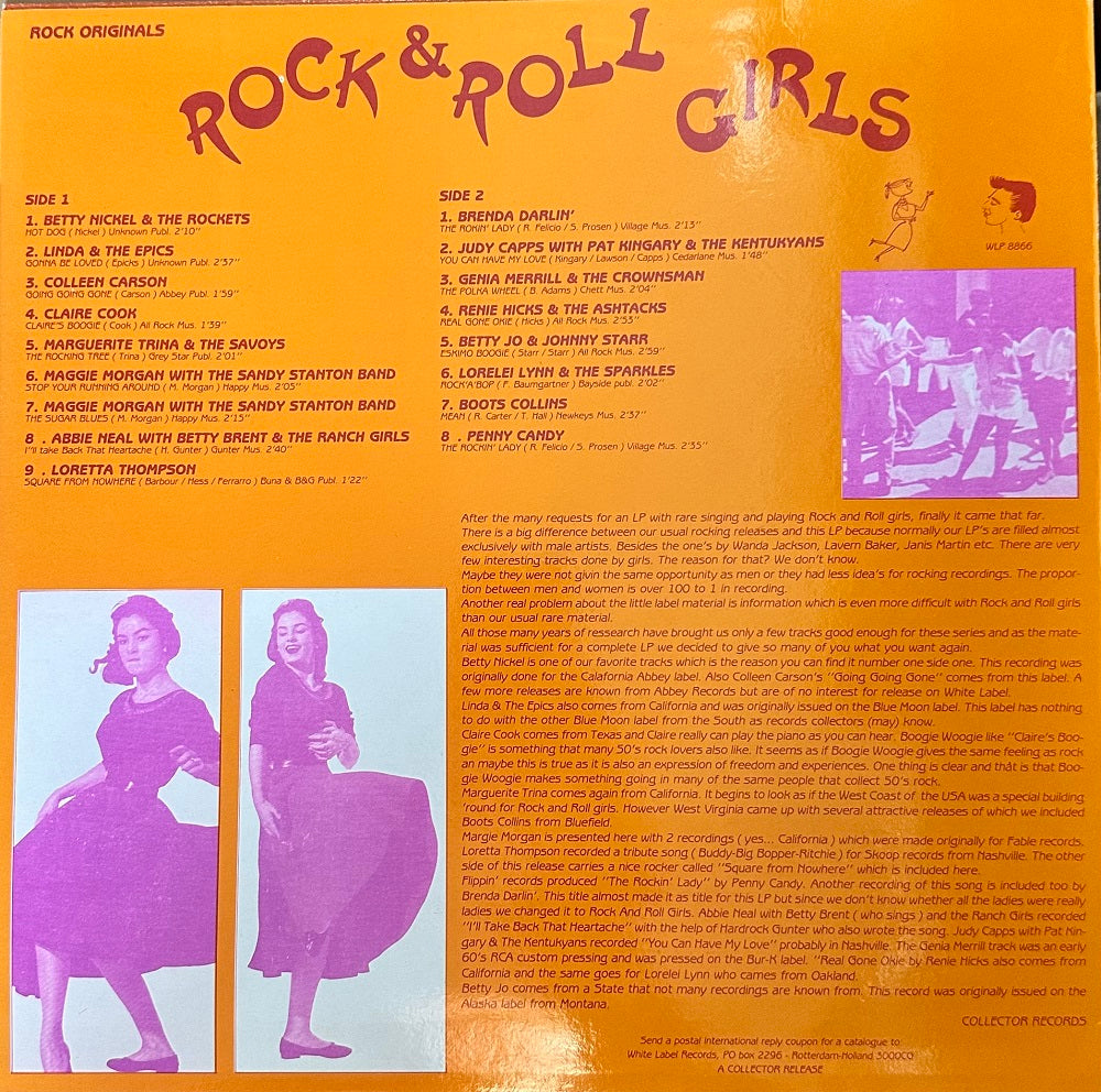 LP - VA - Rock And Roll Girls