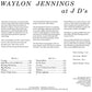 LP - Waylon Jennings - At JD's