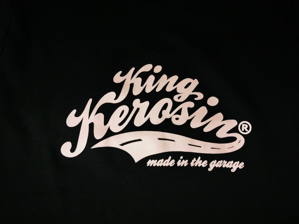 King Kerosin Langarm-Shirt - King Kerosin Schriftzug pink