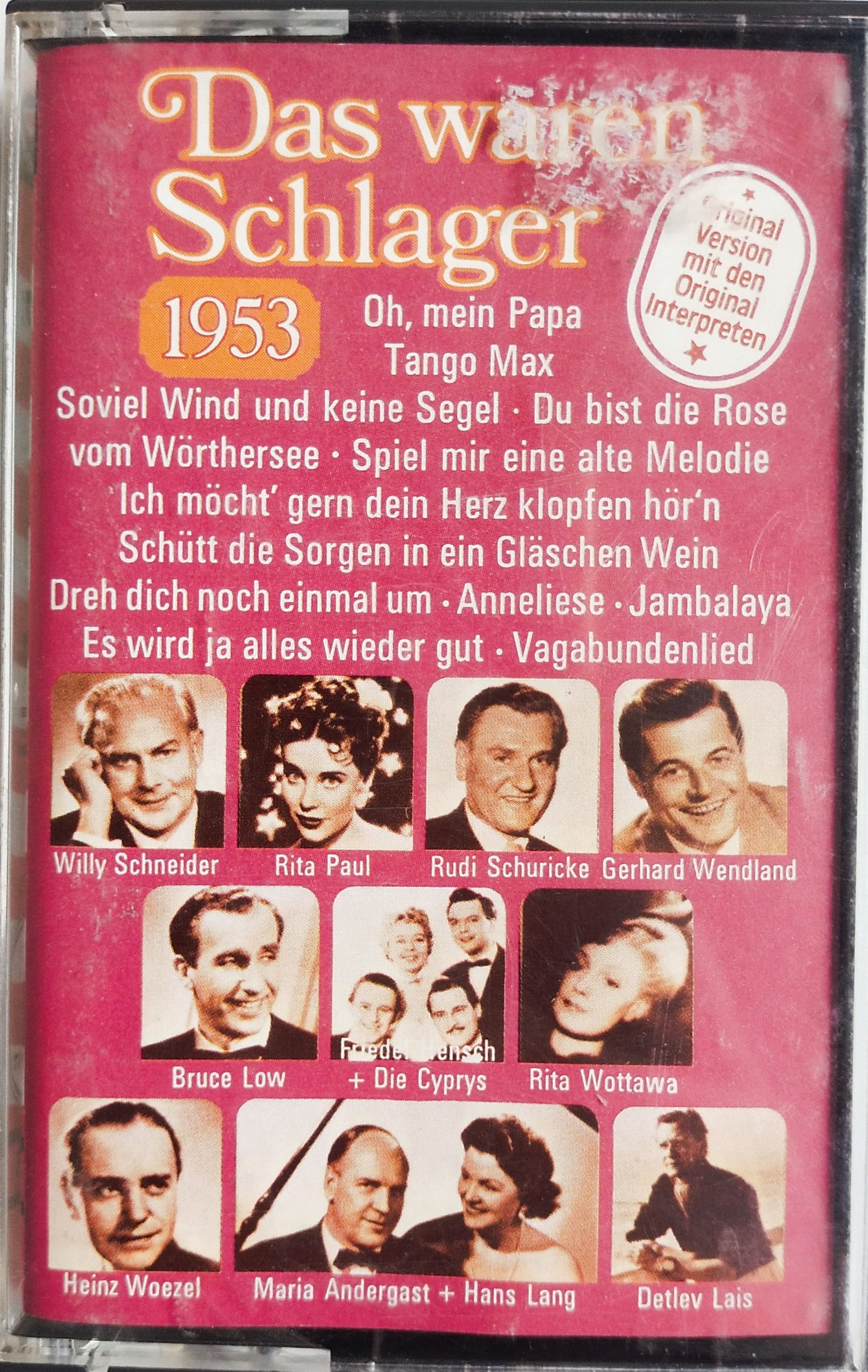 Musikkassette - VA - Das waren Schlager 1953