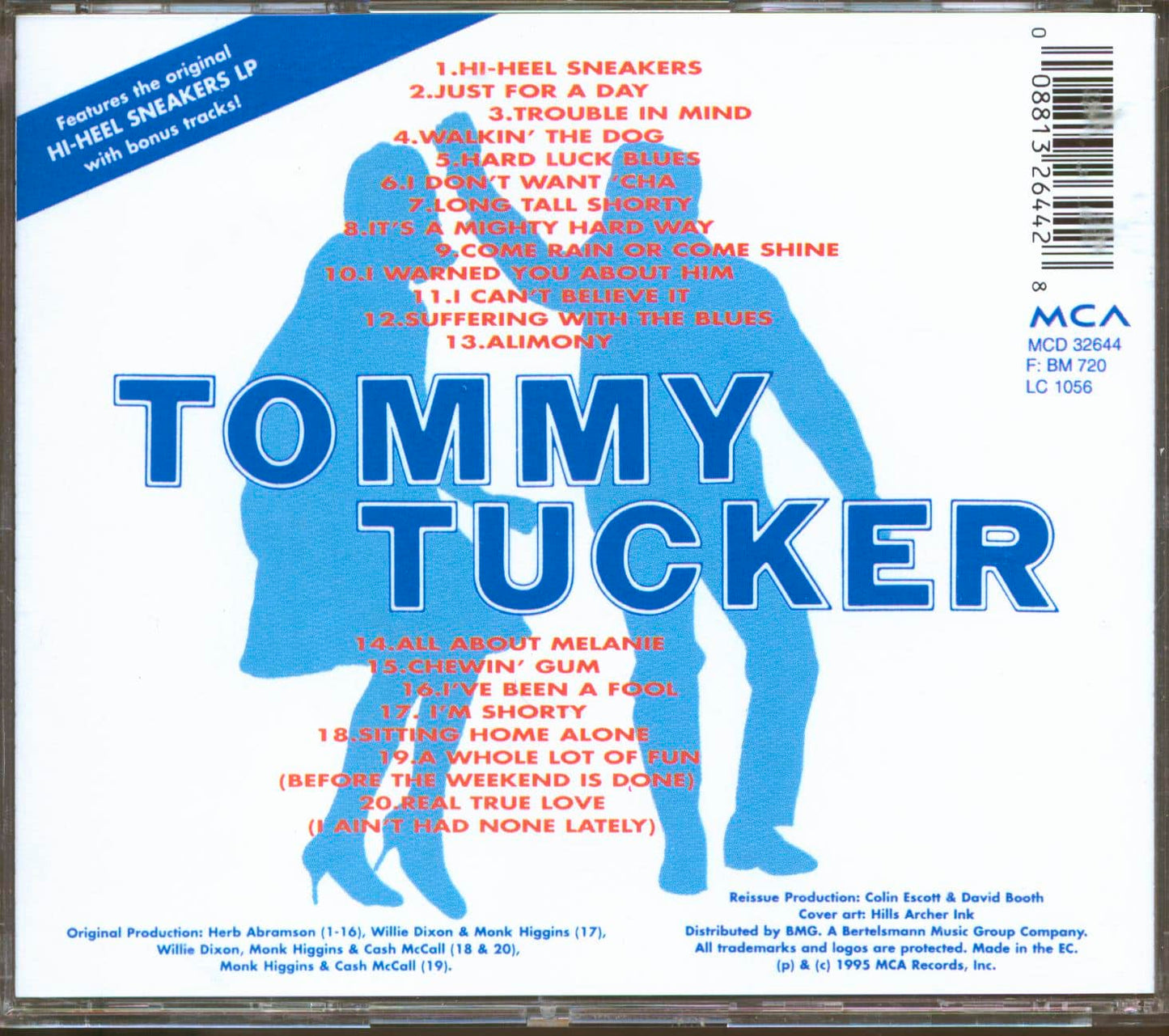 CD - Tommy Tucker - Hi-Heel Sneakers