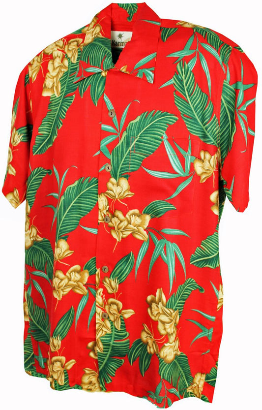 Hawaii - Shirt - Mcqueen Red