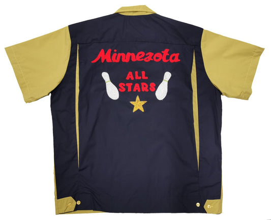 Minnesota All Stars - Bowlingshirt, bestickt