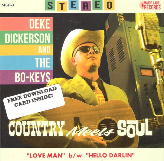 Single - Deke Dickerson And The Bo-Keys - Country Meets Soul