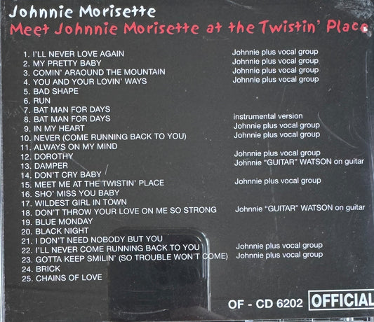 CD - Johnnie Morisette - Meet Johnny Morisette At The Twistin Place