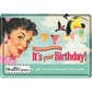 Metal Postcard - It's Your Birthday!