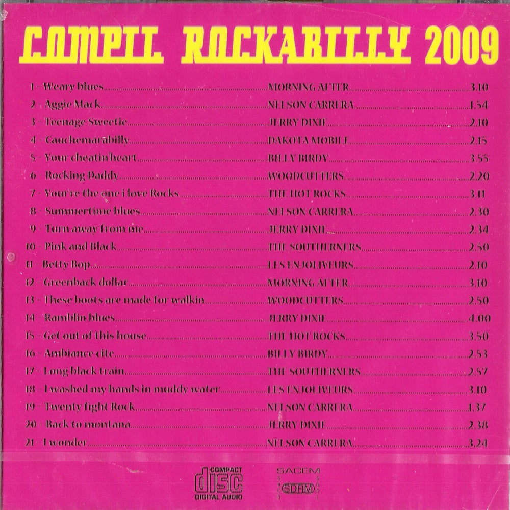 CD - VA - Compil Rockabilly 2009