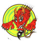 Alan Forbes Aufkleber - Dragon Evil