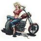 Big Toe Aufkleber - Chopper Girl