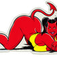 Coop Aufkleber - Devil Kitten