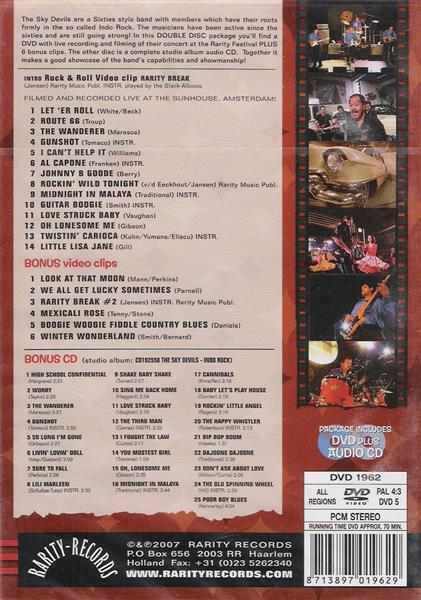 DVD - Sky Devils - Live At The Sunhouse