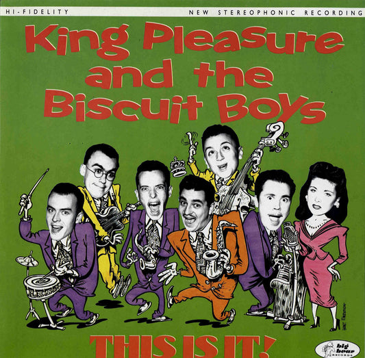 LP - King Pleasure And The Biscuit Boys - This Is It!
