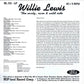 LP - Willie Lewis - The Early, Rare And Wild Side