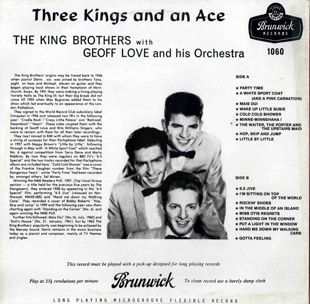 LP - King Brothers - Three Kings And An Ace