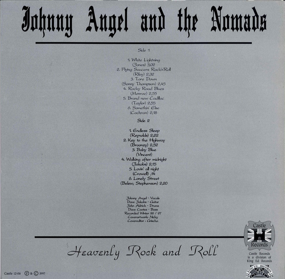 LP - Johnny Angel & The Nomads - Heavenly Rock And Roll