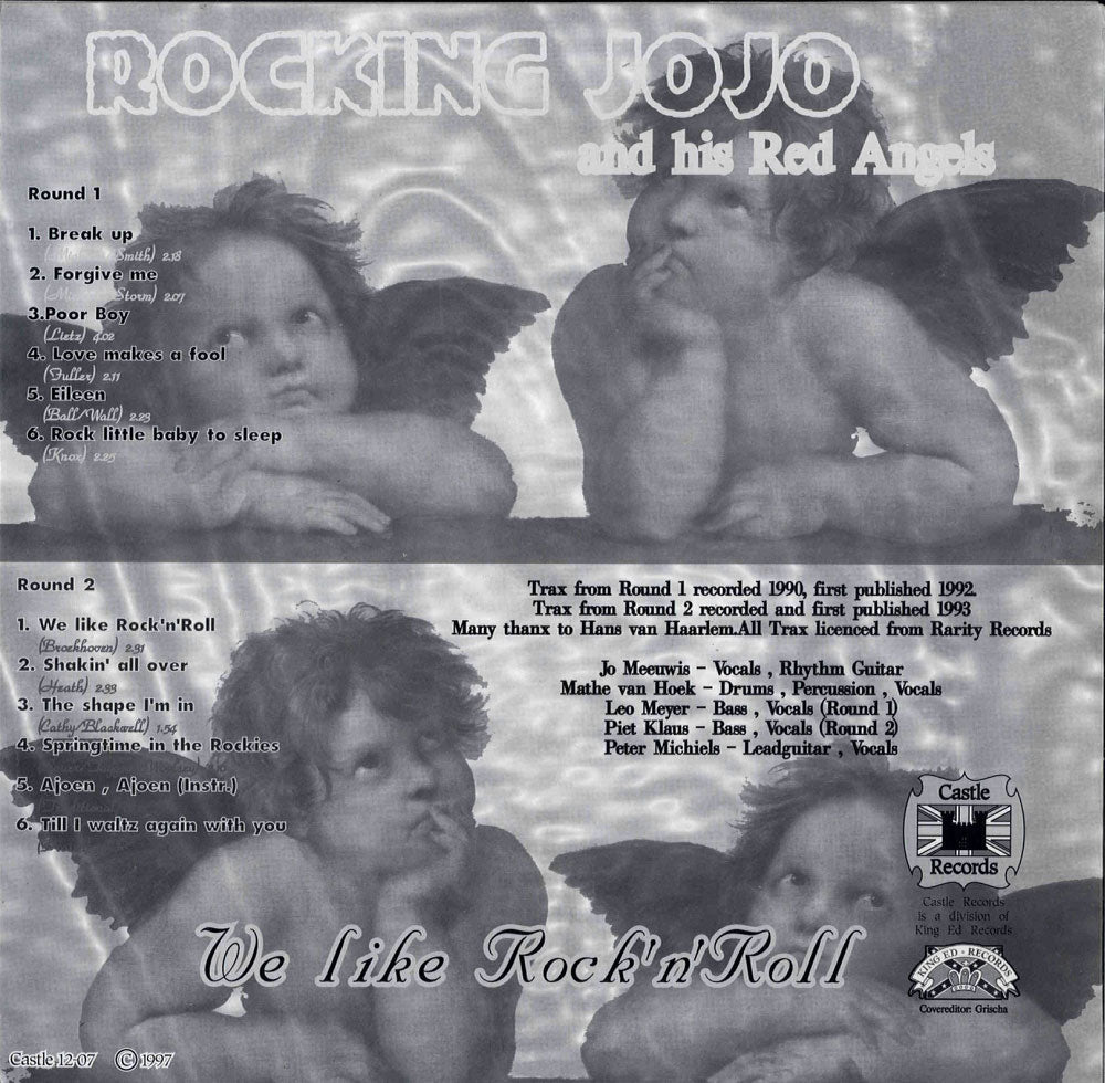 LP - Rocking Jojo & Red Angels - We Like Rock And Roll