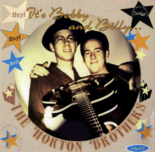 LP - Horton Brothers - Its Bobby And Billy
