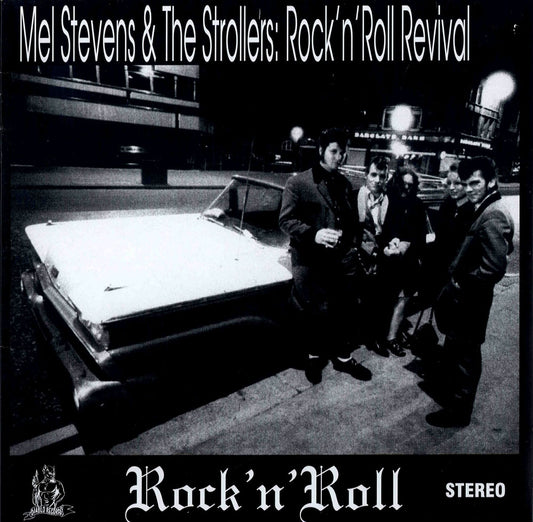 LP - Mel Stevens & The Strollers - Rock'n'Roll Revival