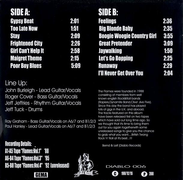 LP - Flames - British Rock'n'Roll
