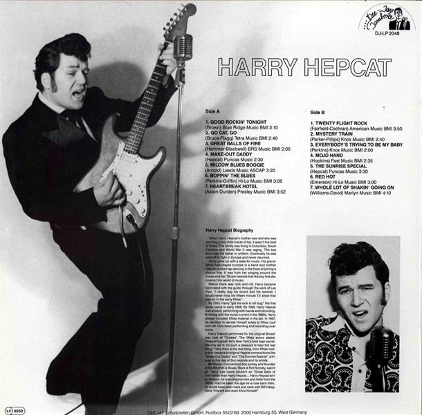 LP - Harry Hepcat - Go Cat, Go